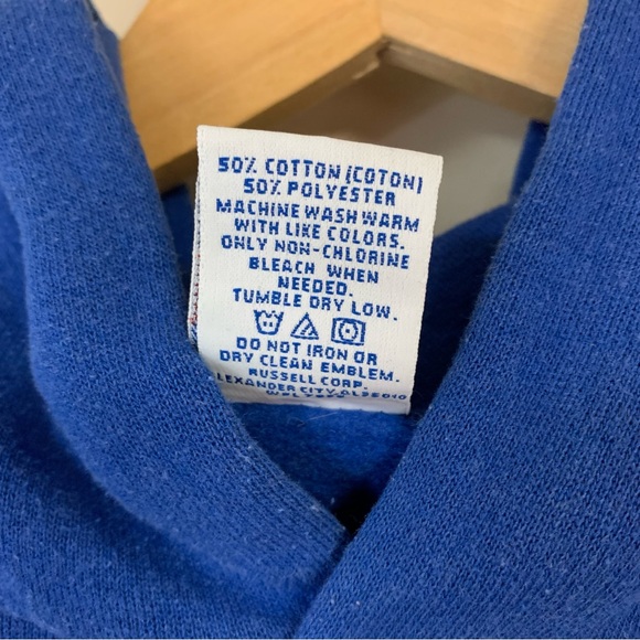 Delaware Hoodie Sweatshirt Boy’s Large Pullover Blue Hens UD Warm Fall Football - Picture 7 of 9